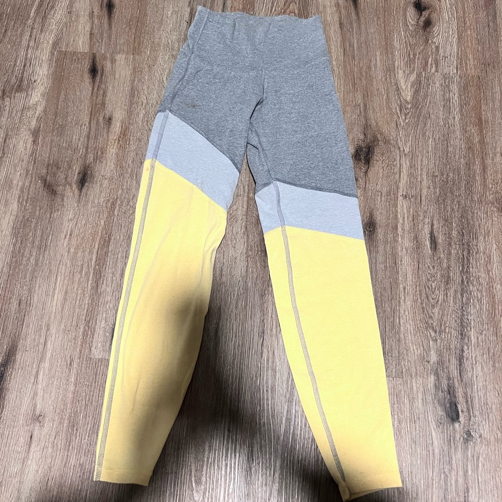 Old Navy Color-block Yellow Leggings